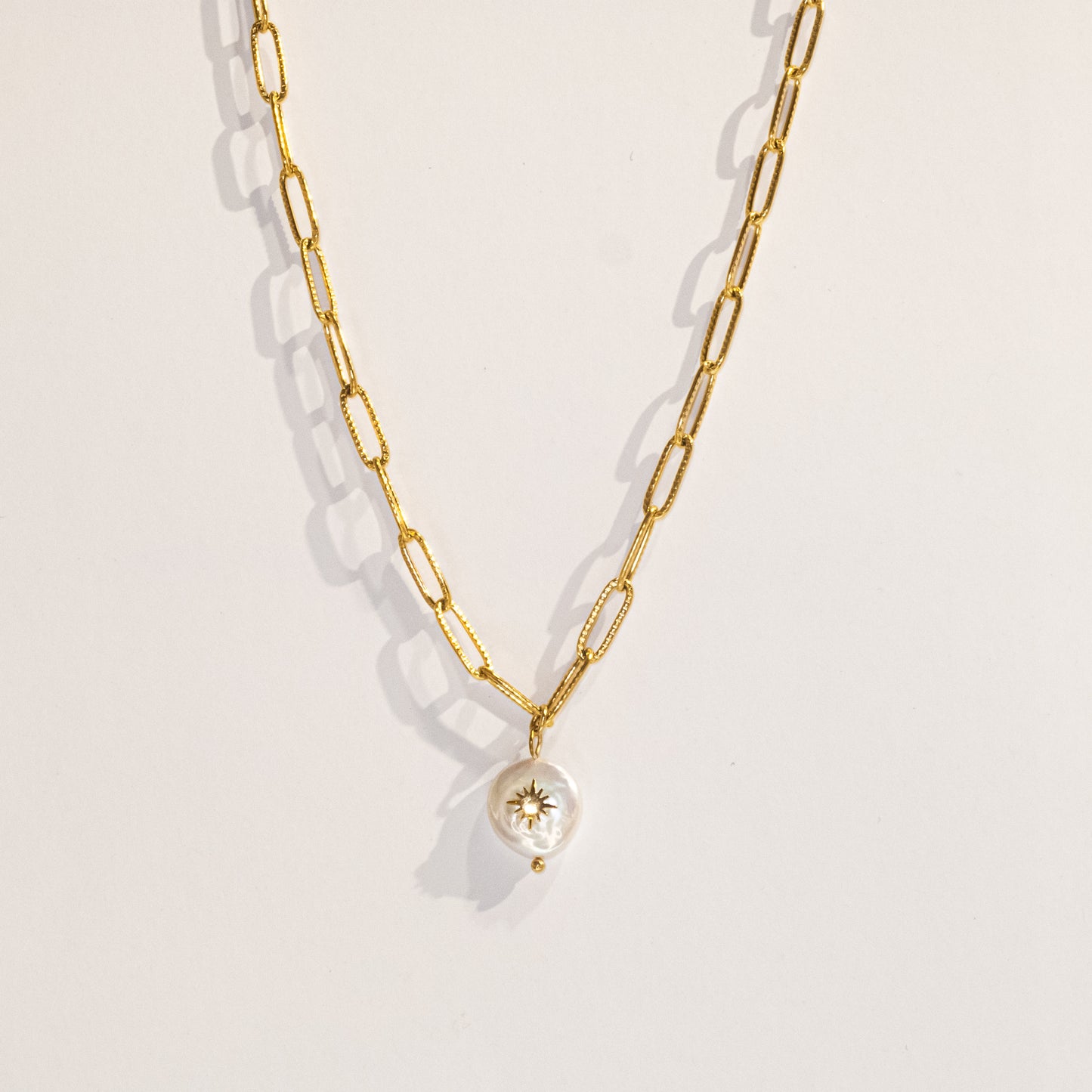 Starburst Pearl Necklace