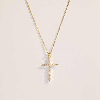 Gem Cross Necklace