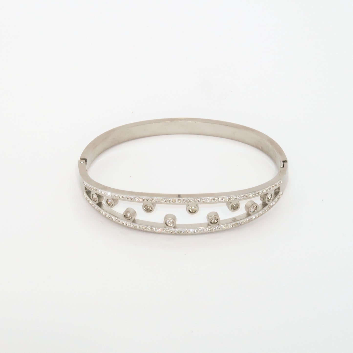 Orbit Crystal Bangle
