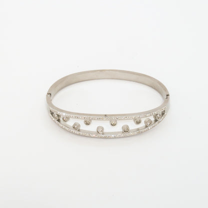 Orbit Crystal Bangle