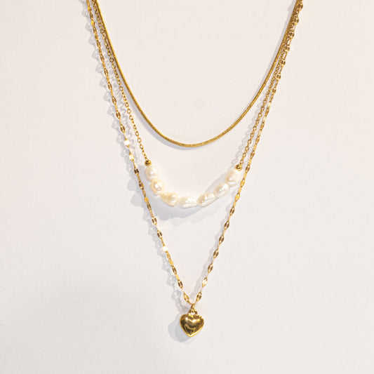 Heartstrings Harmony Layered Necklace