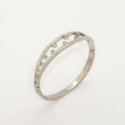 Orbit Crystal Bangle