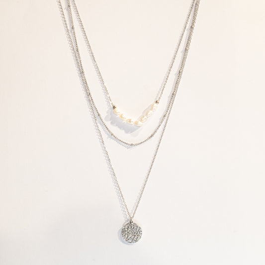 Moonlit Grace Layered Necklace