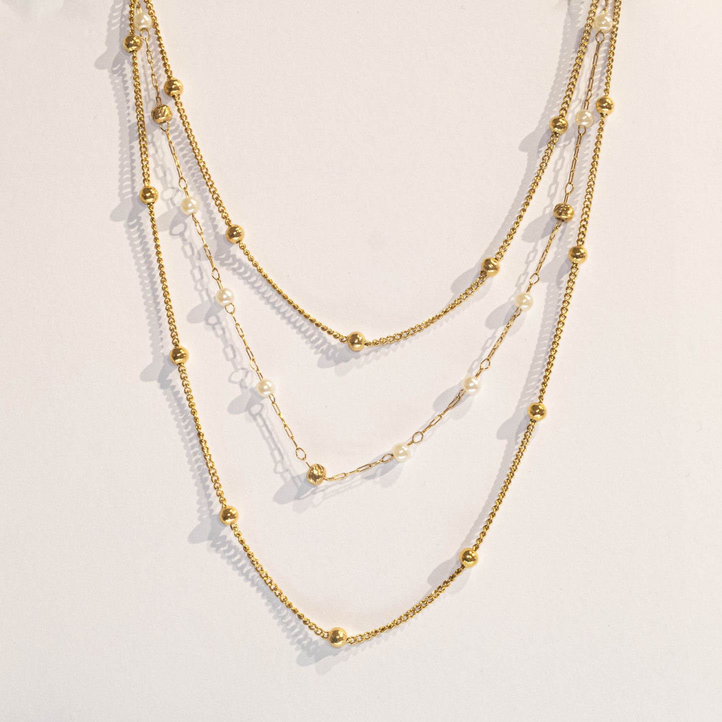 Gilded Grace Layered Necklace